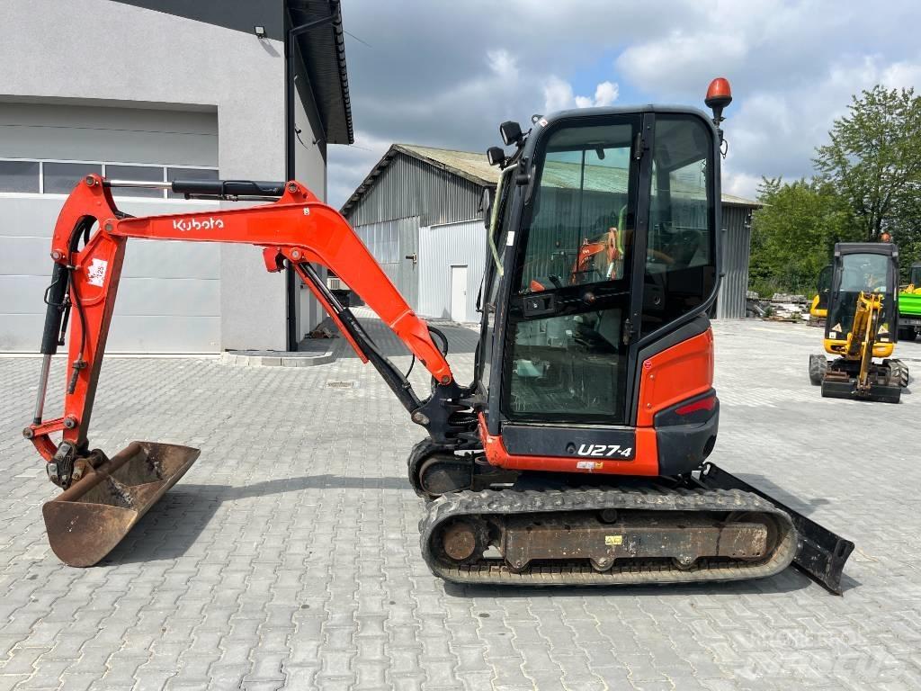Kubota U 27-4 Mini bageri <7t