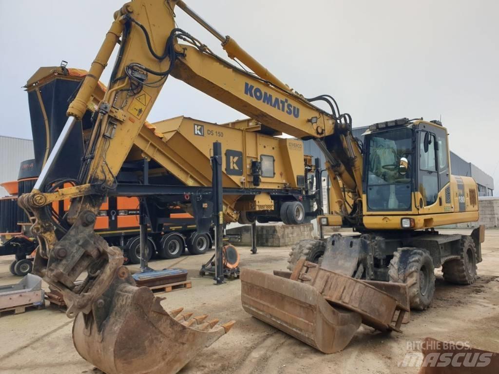 Komatsu PW180-7 Bageri na kotačima
