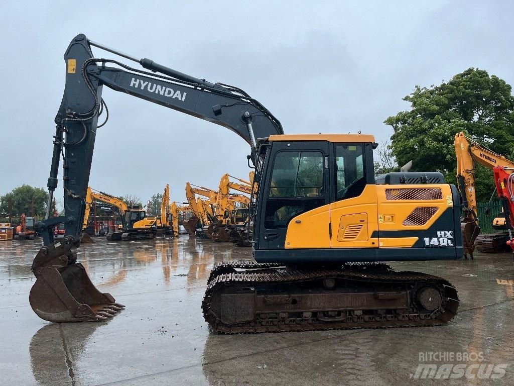 Hyundai HX140L Bageri gusjeničari