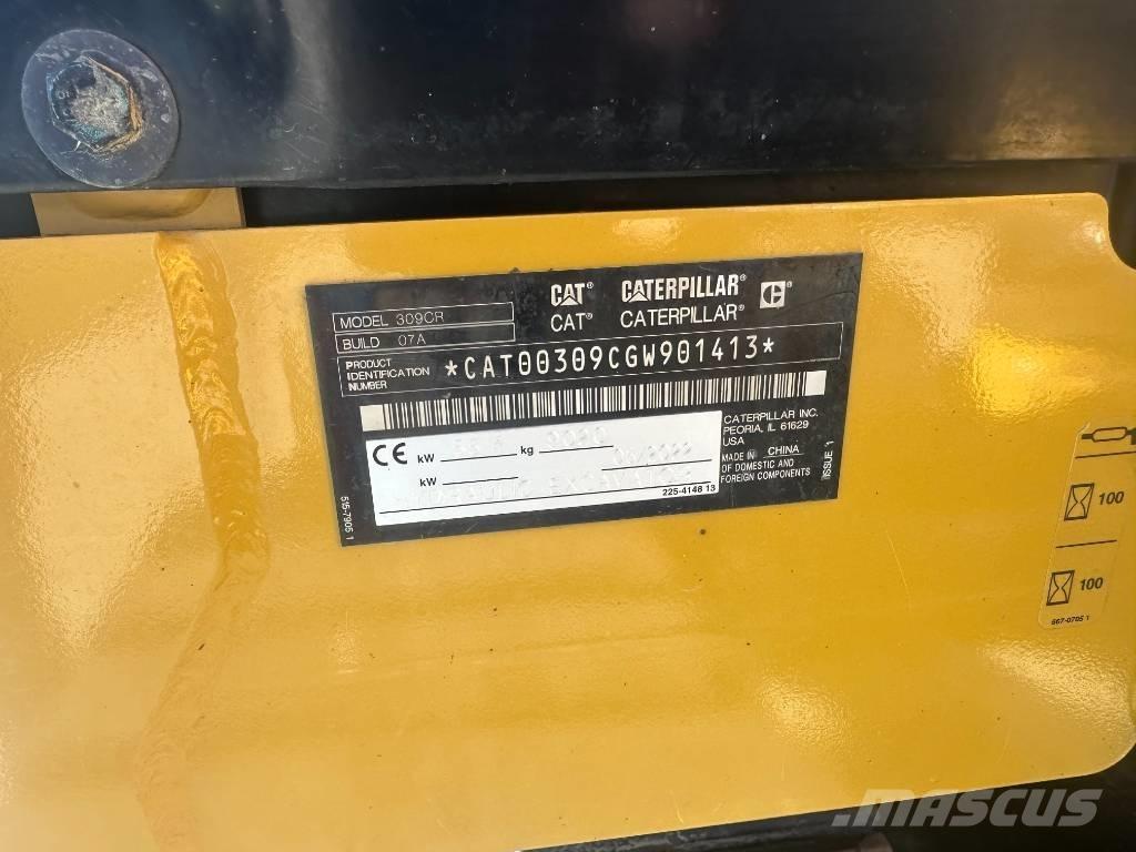 CAT 309 CR Midi bageri 7t – 12t