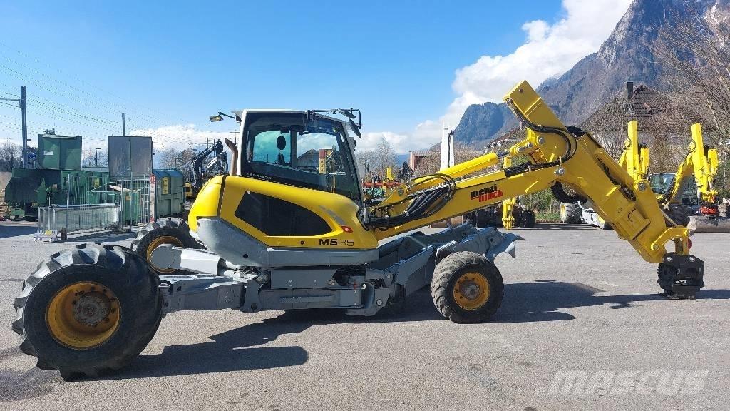 Menzi Muck M535 Bageri na kotačima