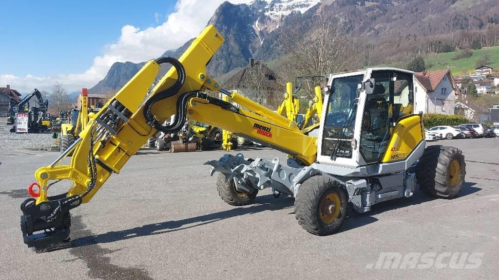 Menzi Muck M535 Bageri na kotačima