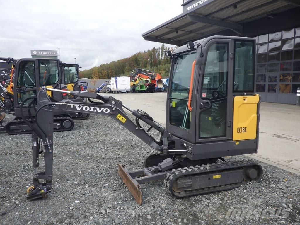 Volvo EC 18 E Mini bageri <7t