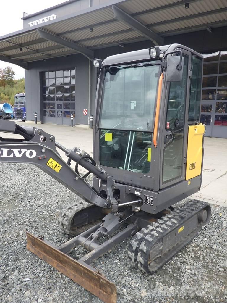 Volvo EC 18 E Mini bageri <7t