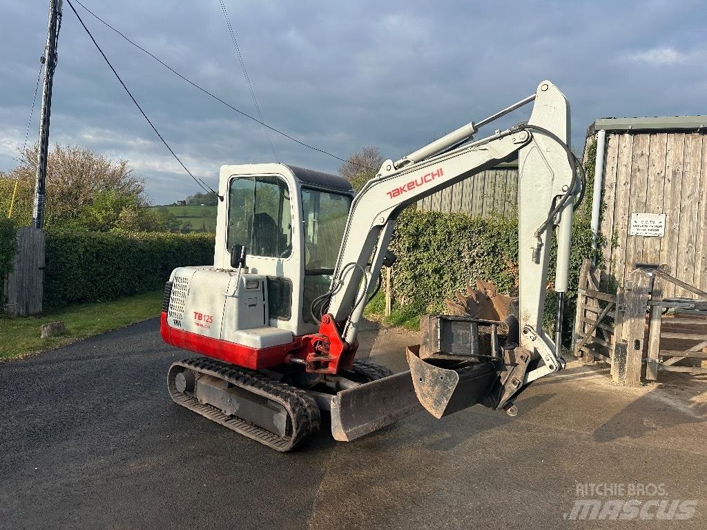 Takeuchi TB 125 Mini bageri <7t
