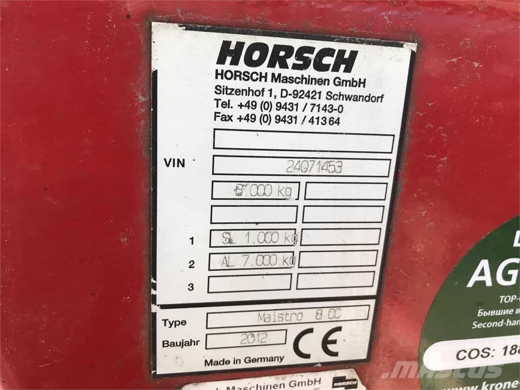 Horsch Maistro 8CC Precizne sijačice