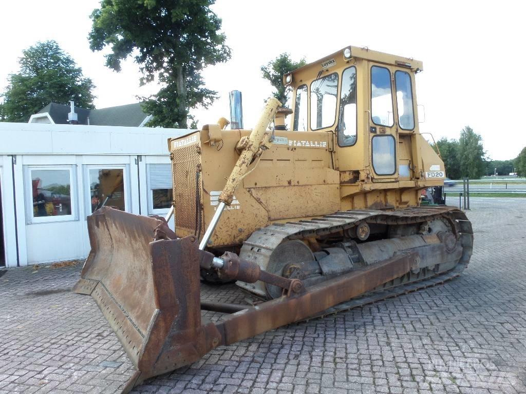 Fiat-Allis FD 20 Buldožeri gusjeničari