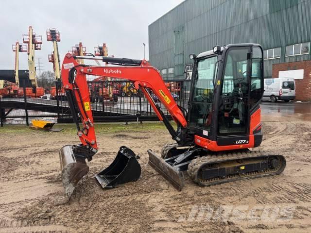 Kubota U 27-4 Mini bageri <7t