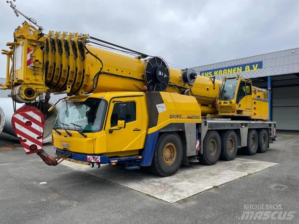 Grove GMK 5250 L Rabljene dizalice za težak teren