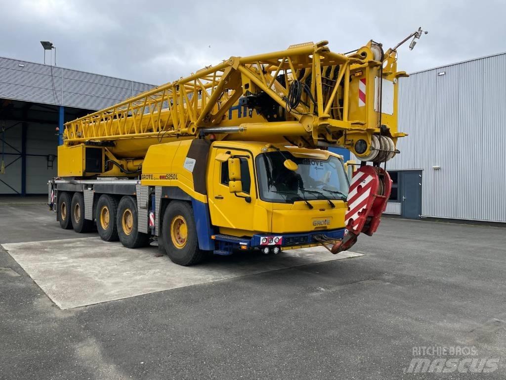 Grove GMK 5250 L Rabljene dizalice za težak teren