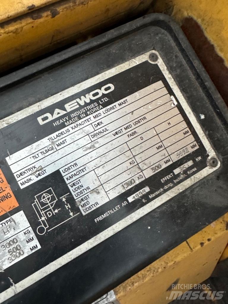 Daewoo G30E Plinski viličari