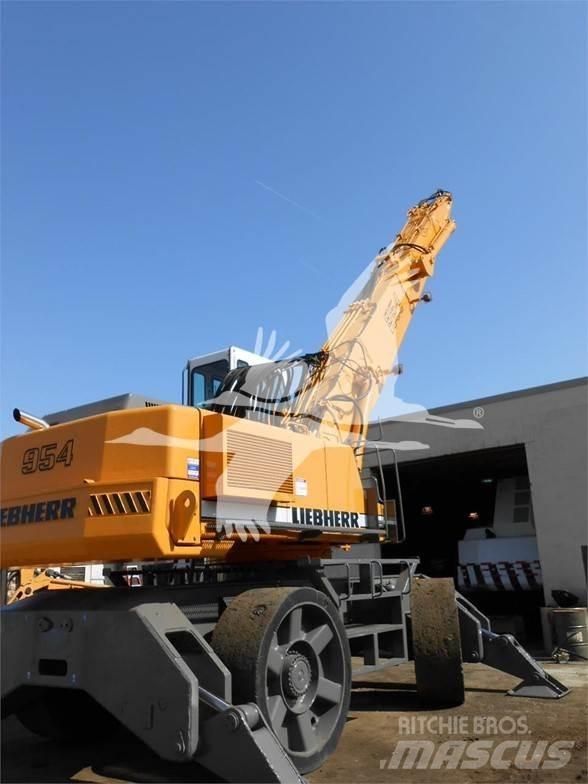 Liebherr A954B Bageri za manipuliranje materijalom / otpadom