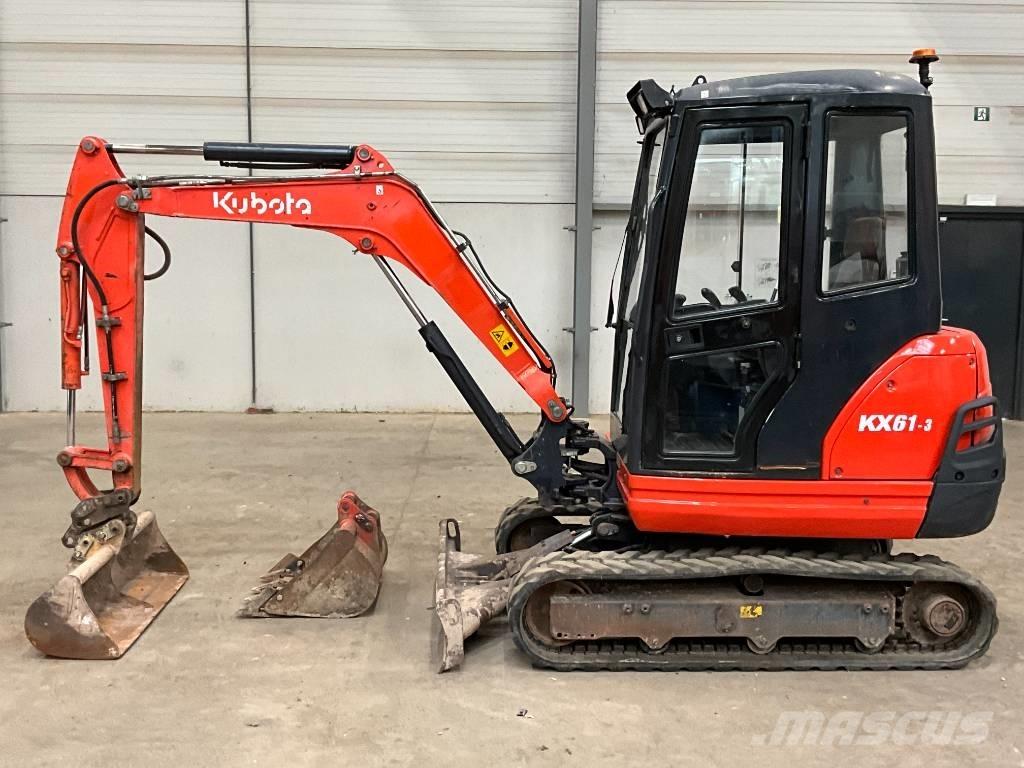 Kubota KX 61-3 Mini bageri <7t