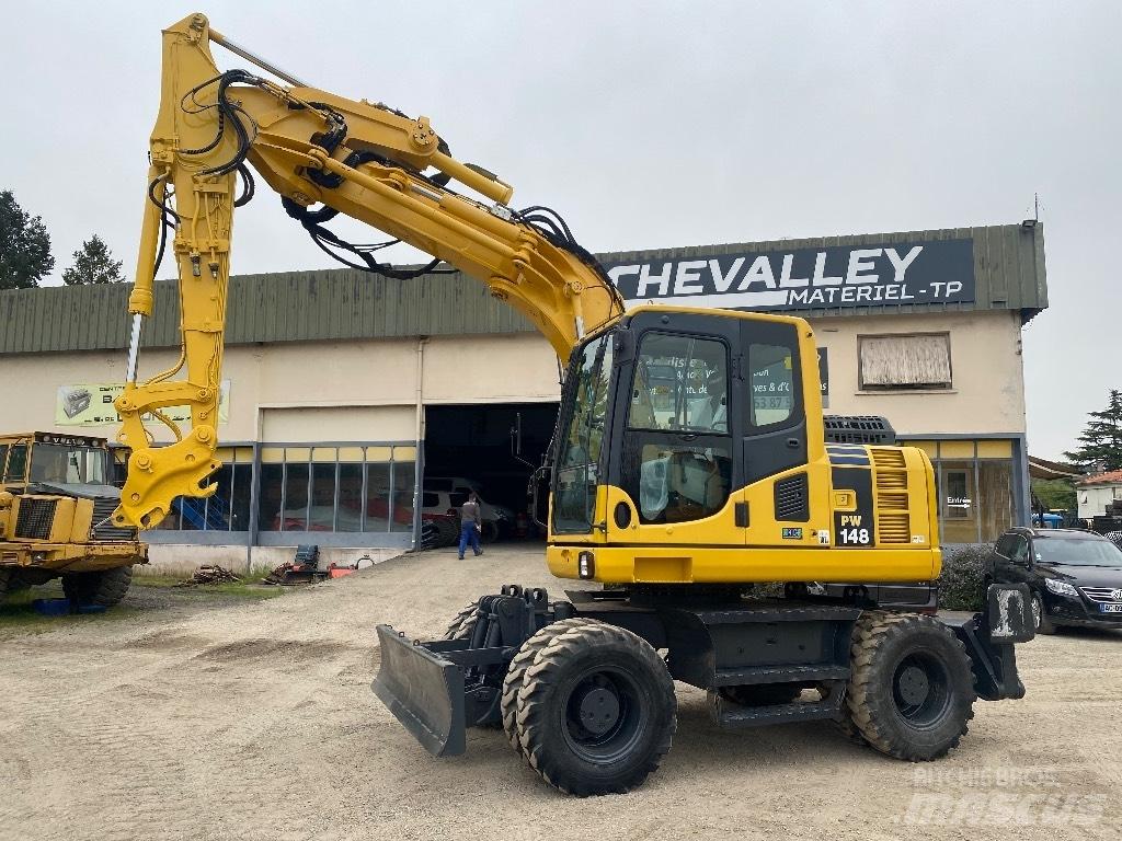 Komatsu PW 148-8 Bageri na kotačima