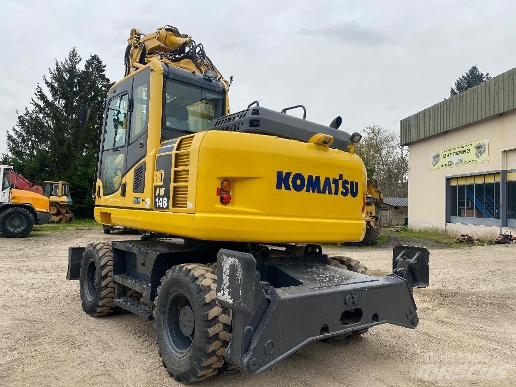 Komatsu PW 148-8 Bageri na kotačima