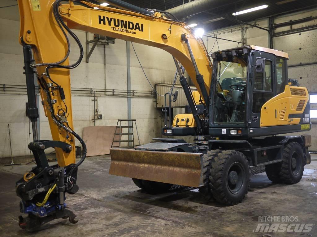 Hyundai HW 140 Bageri na kotačima