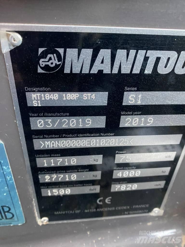 Manitou MT 1840 Teleskopski viličari