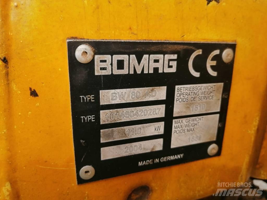 Bomag BW 80 Valjci sa dvojnim bubnjem