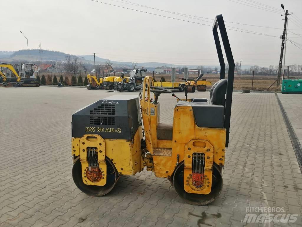 Bomag BW 80 Valjci sa dvojnim bubnjem