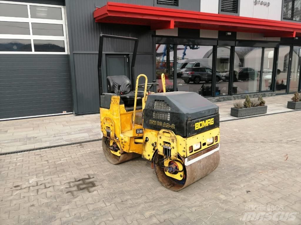 Bomag BW 80 Valjci sa dvojnim bubnjem