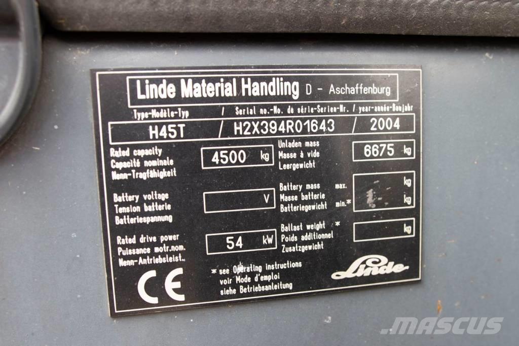 Linde H 45 T Plinski viličari