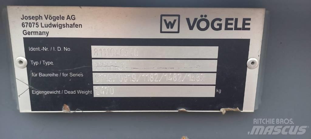 Vögele MT 3000-2 Vozila za prijevoz materijala