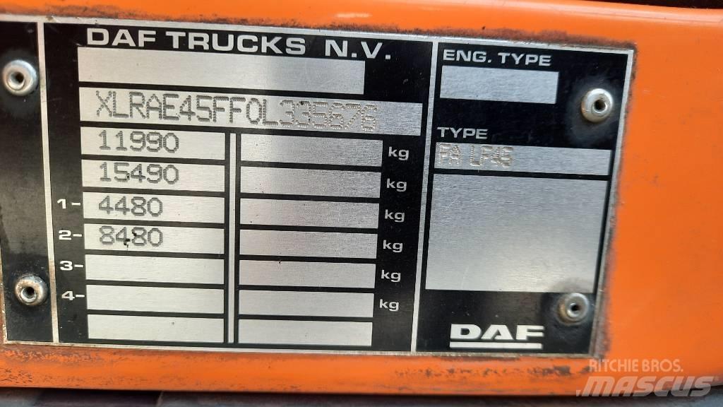 DAF Johnston VF501 Strojevi za metenje