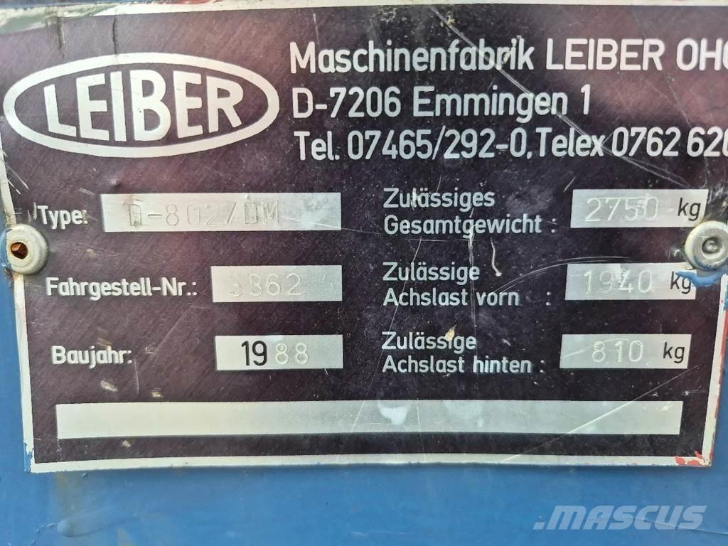  LEIBER d802 Demperi za gradilišta