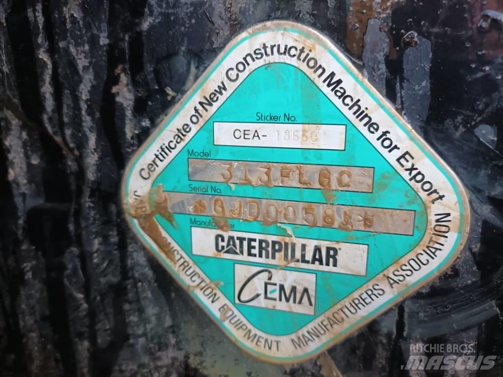 CAT 313 F LGC Bageri gusjeničari