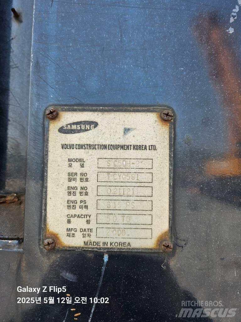 Samsung SC 50 H-2 Rabljene dizalice za težak teren