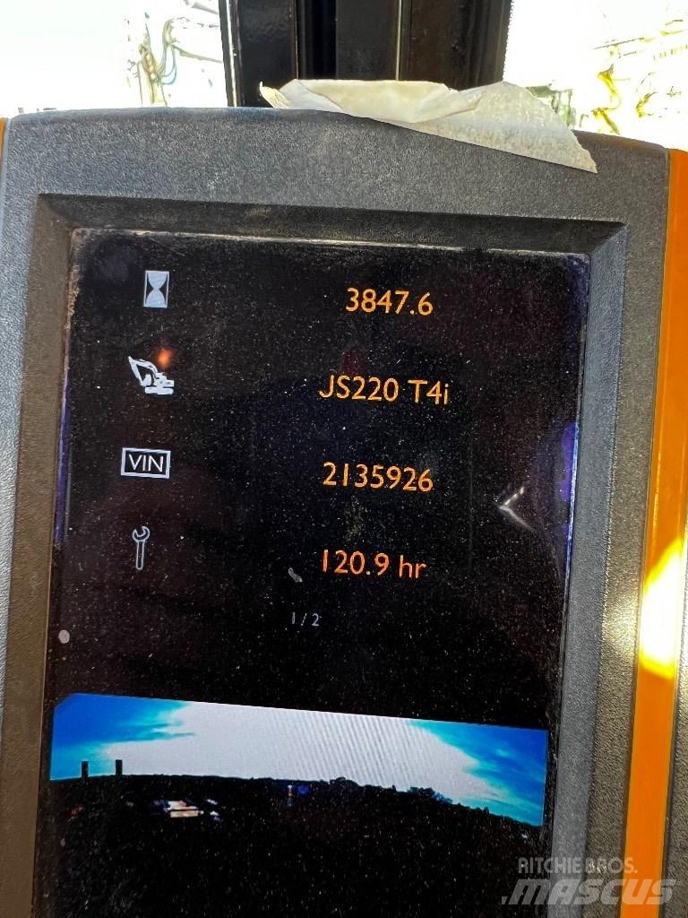 JCB JS 220 N LC Bageri gusjeničari