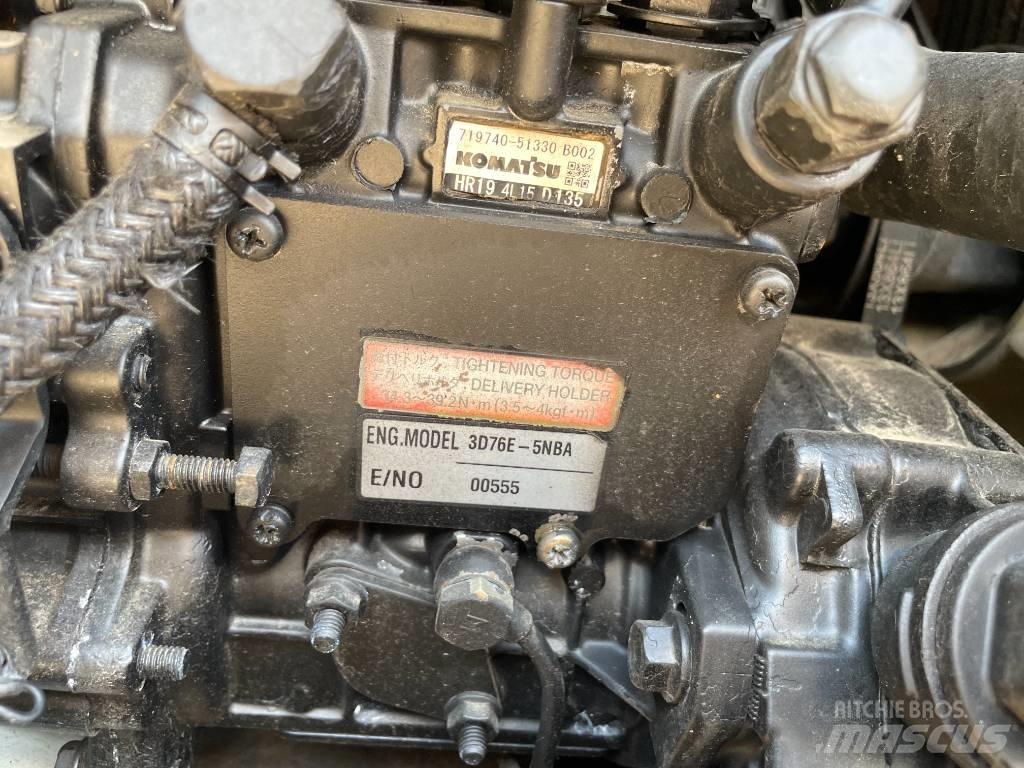 Komatsu PC 20 Bageri gusjeničari