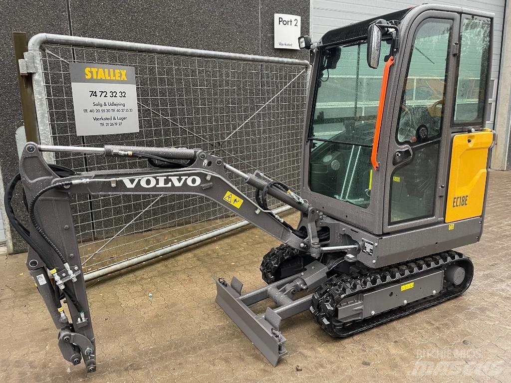 Volvo EC18E Mini bageri <7t