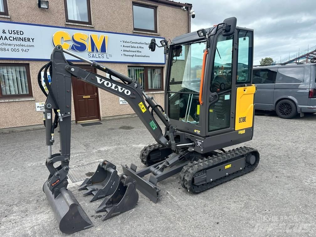 Volvo EC 18 E Mini bageri <7t