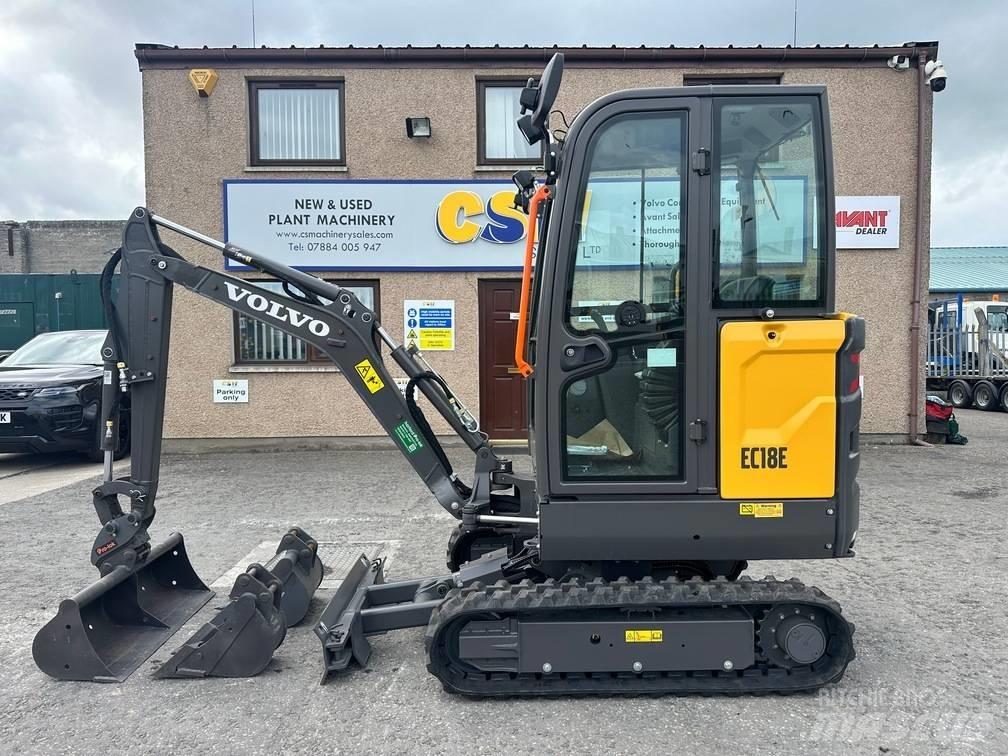 Volvo EC 18 E Mini bageri <7t
