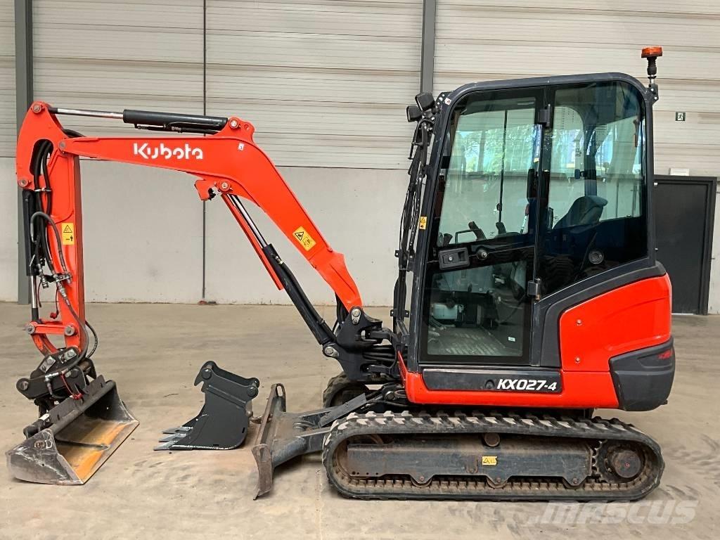 Kubota KX 027-4 HI Mini bageri <7t