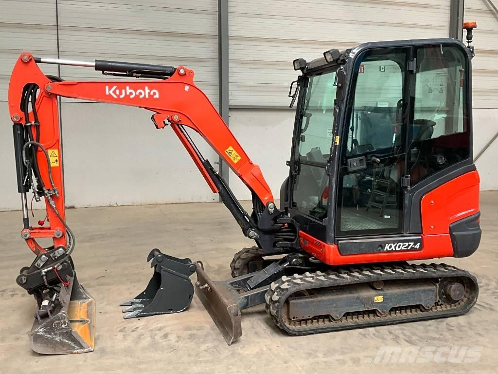 Kubota KX 027-4 HI Mini bageri <7t