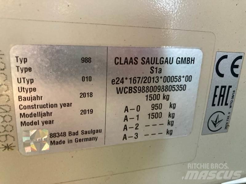 CLAAS Liner 2900 Skupljači otkosa