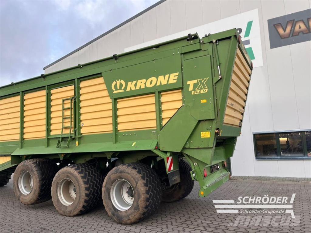 Krone TX 560 D Prikolice za zrno
