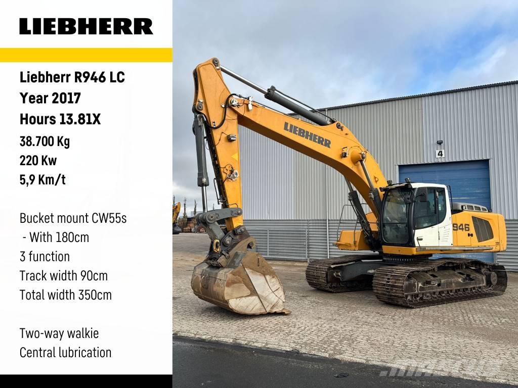 Liebherr R 946 Bageri gusjeničari