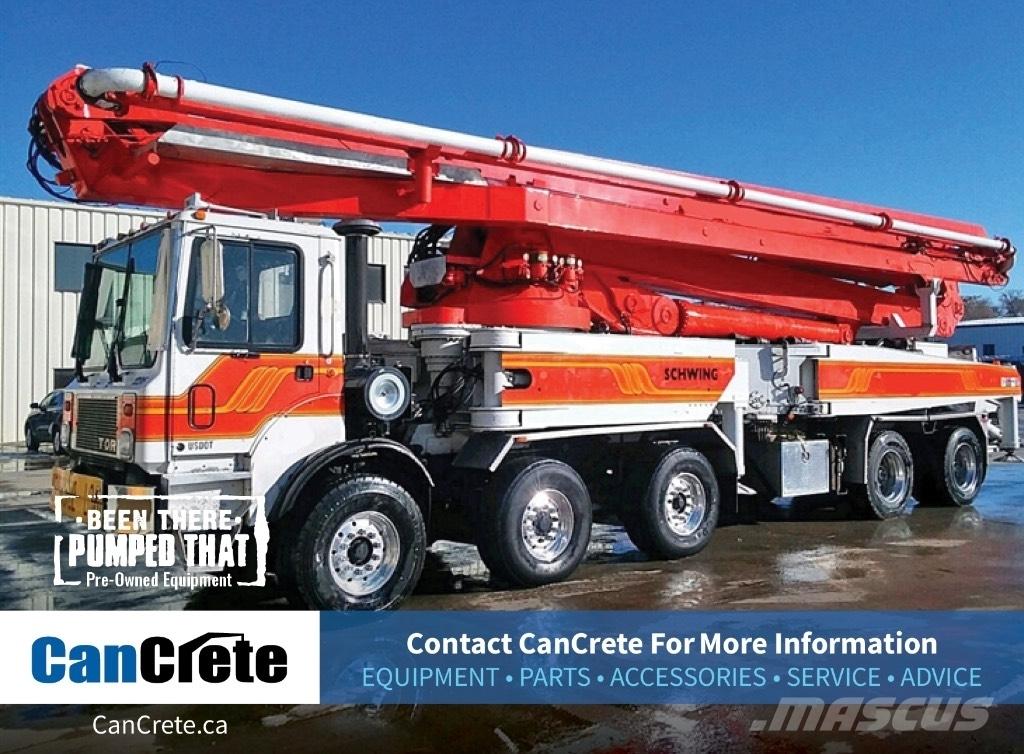 Schwing 53m (#1015) Kamionske beton pumpe
