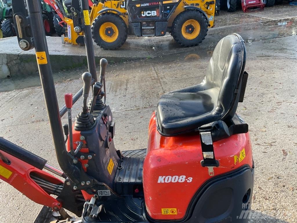 Kubota K 008-3 Mini bageri <7t