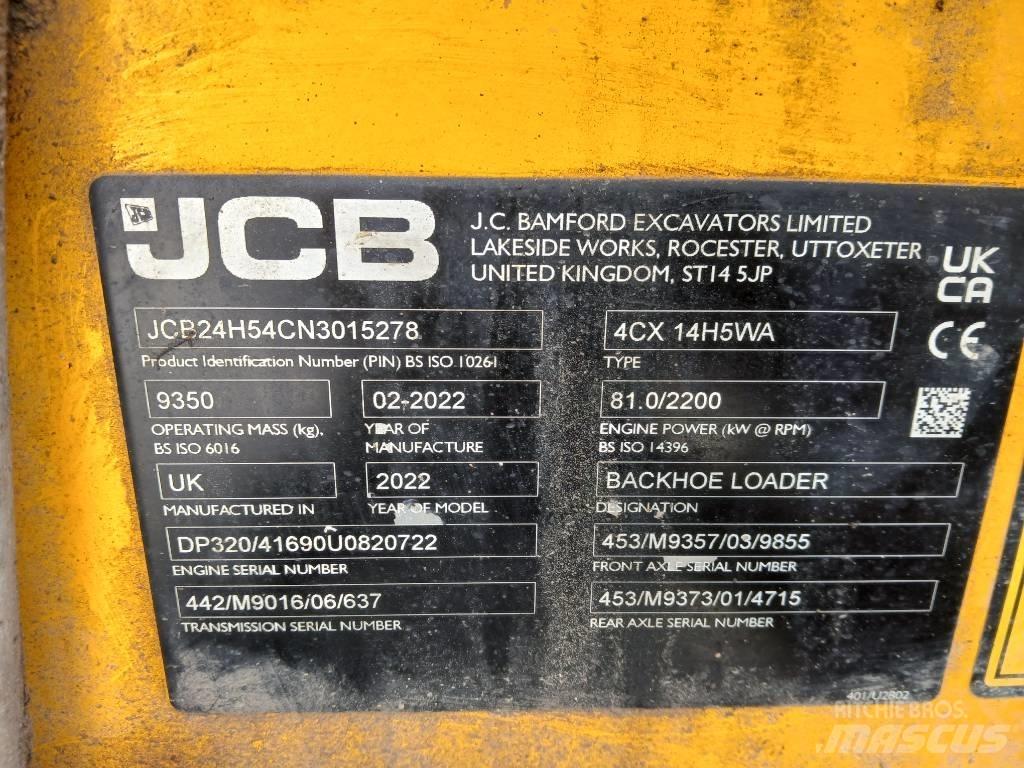 JCB 4 CX Pro AEC Utovarni rovokopači