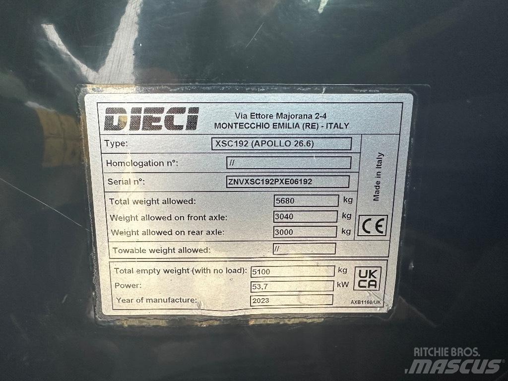 Dieci Apollo 26.6 Teleskopski viličari