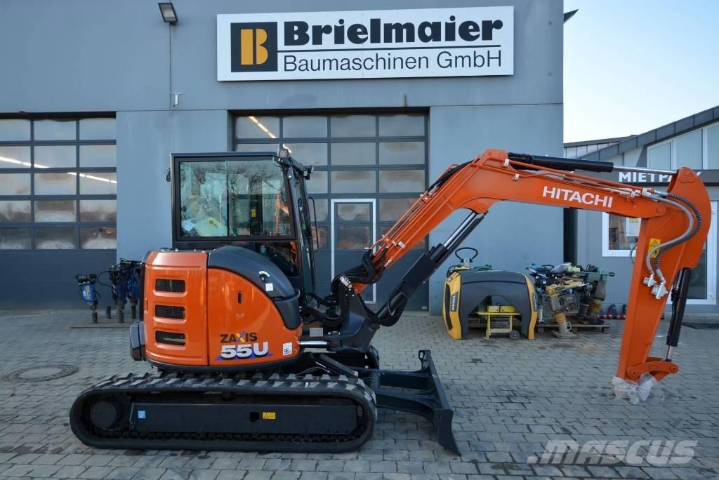 Hitachi ZX 55 U-6 Mini bageri <7t