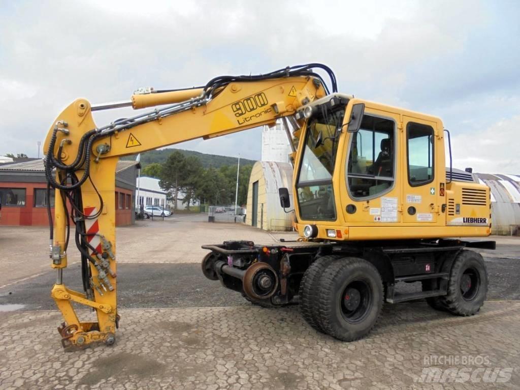 Liebherr A 900 C ZW Bageri na kotačima