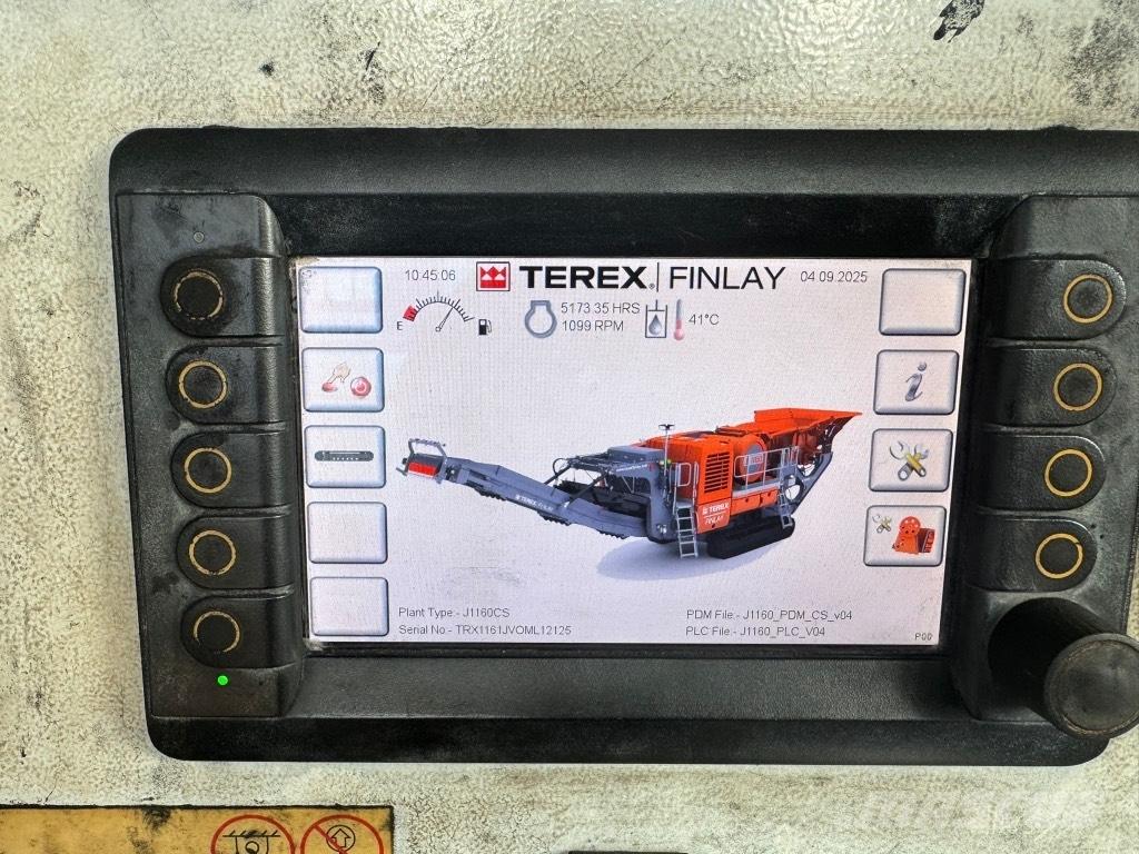 Terex Finlay J-1160 Mobilne drobilice