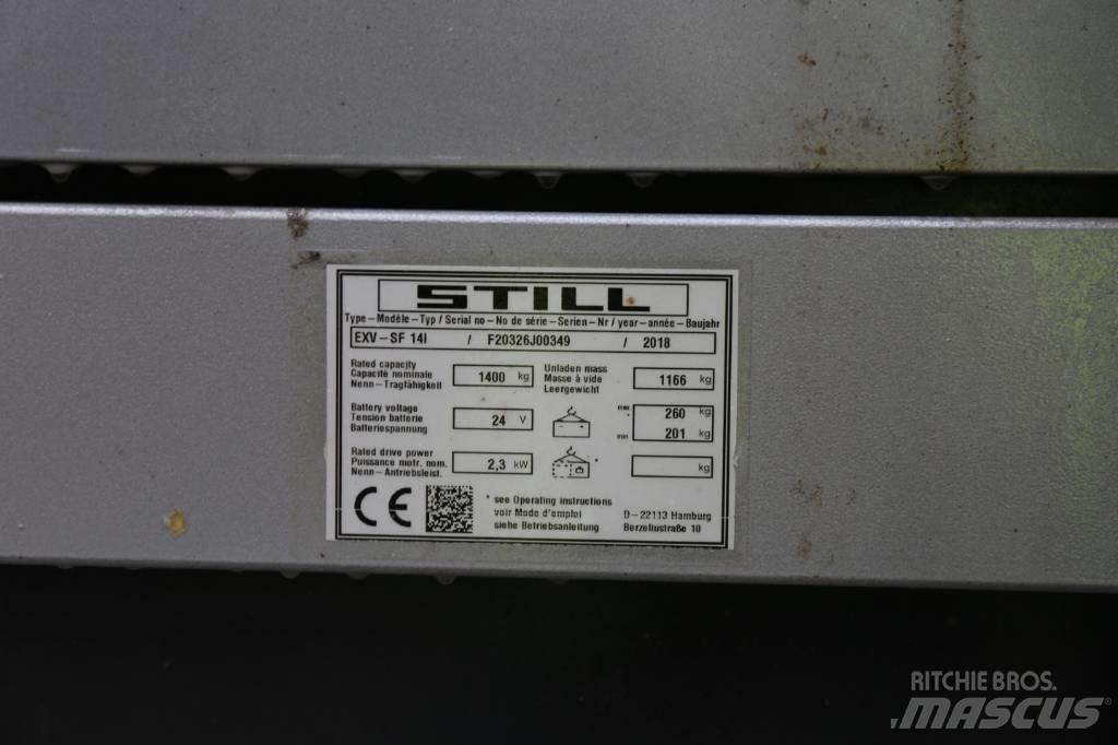 Still EXVSF14I Ručni električni viličar