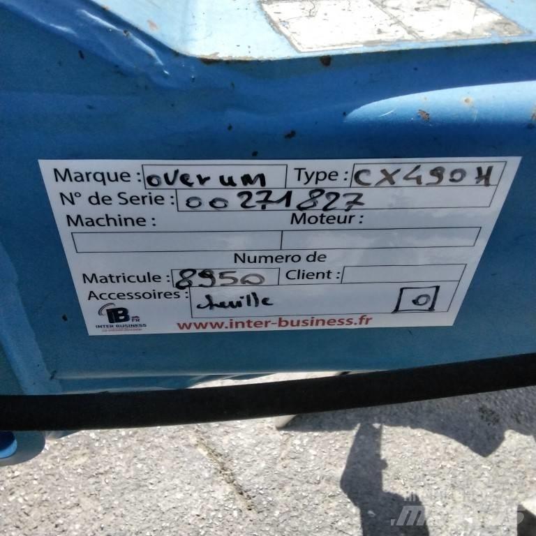 Överum CX 490H Plugovi okretači