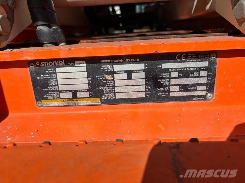 Snorkel S3215E Škaraste platforme